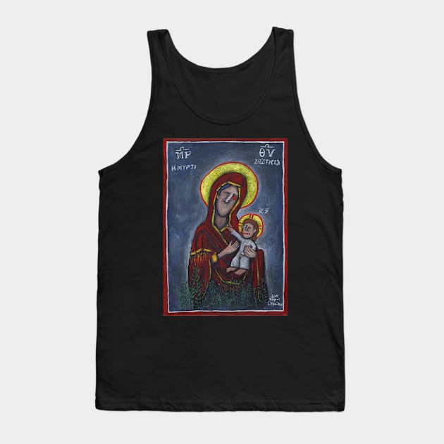 Virgin Mary Tank Top by micalef